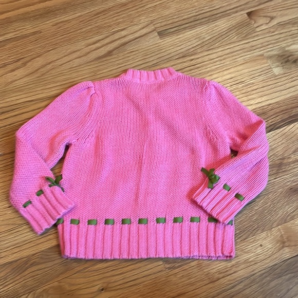 NWOT- Kid Bodies cardigan-size 4-pink and green-one of my favorites! - Picture 4 of 4
